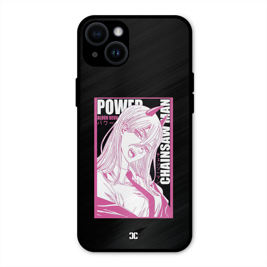 Blood Devil Power iPhone 14 Plus Mobile Back Cover - Anime PrintShield Case