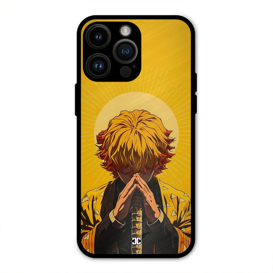 Calm Zenitsu iPhone 14 Pro max Mobile Back Cover - Anime PrintShield Case