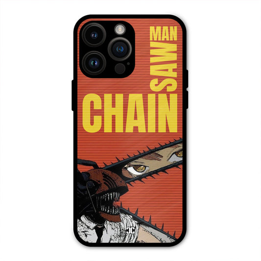 Raging Chainsaw iPhone 14 Pro max Mobile Back Cover - Anime PrintShield Case