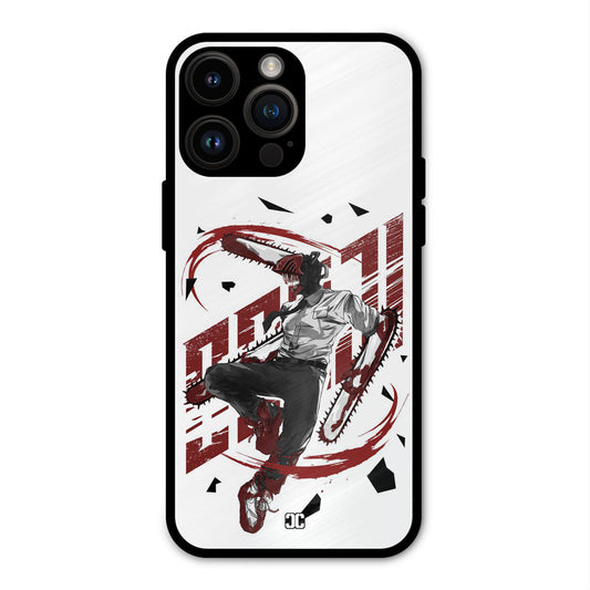 Chainsawman Typo iPhone 14 Pro max Mobile Back Cover - Anime PrintShield Case