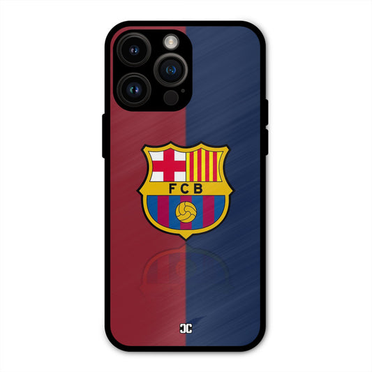 Barcelona Logo iPhone 14 Pro max Mobile Back Cover - Sports PrintShield Case