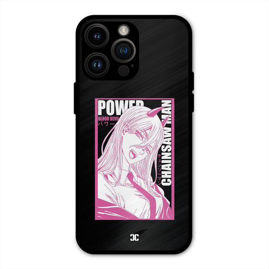 Blood Devil Power iPhone 14 Pro max Mobile Back Cover - Anime PrintShield Case