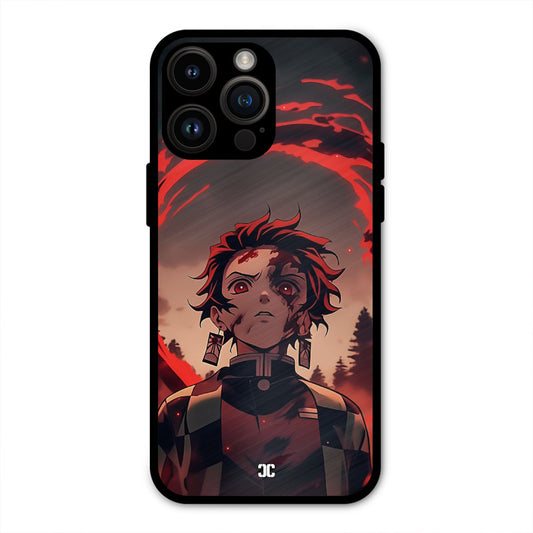 Raging Tanjiro iPhone 14 Pro max Mobile Back Cover - Anime PrintShield Case