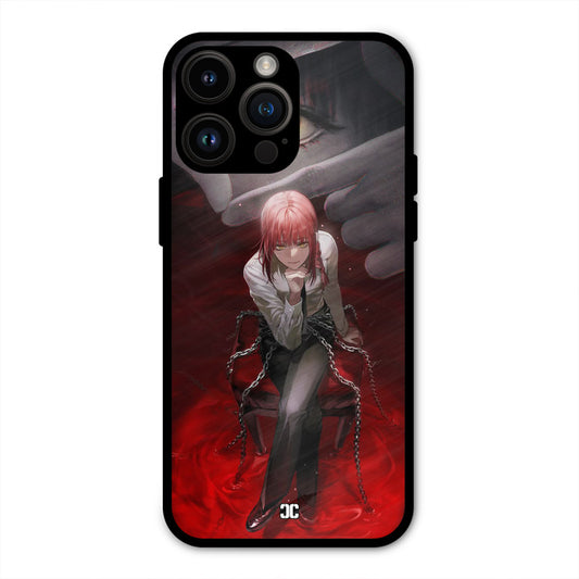 Makima Chains iPhone 14 Pro max Mobile Back Cover - Anime PrintShield Case