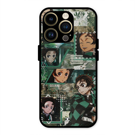 Tanjiro Thoughts iPhone 14 Pro Mobile Back Cover - Anime PrintShield Case