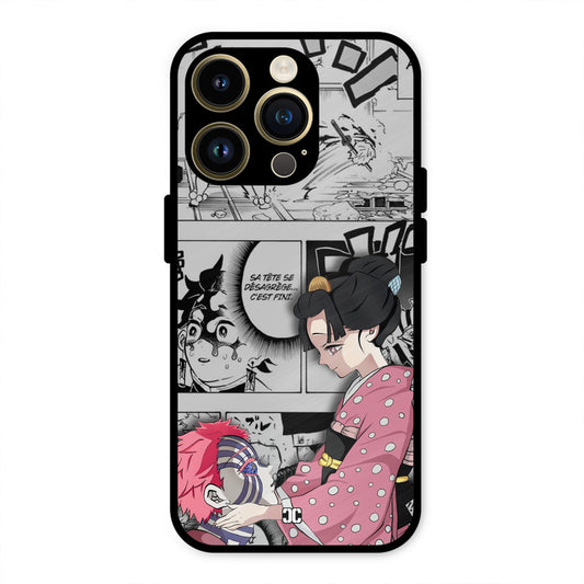 Akaza Love iPhone 14 Pro Mobile Back Cover - Anime PrintShield Case