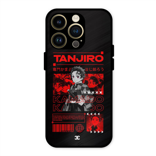 Tanjiro Kamado iPhone 14 Pro Mobile Back Cover - Anime PrintShield Case