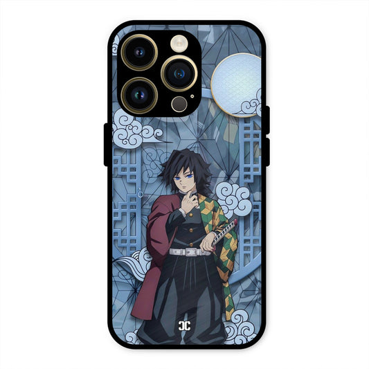 Giyu Tomioka iPhone 14 Pro Mobile Back Cover - Anime PrintShield Case
