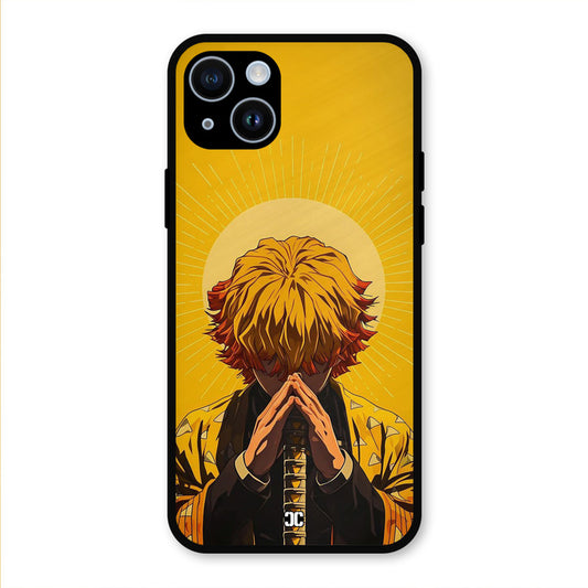 Calm Zenitsu iPhone 14 Mobile Back Cover - Anime PrintShield Case