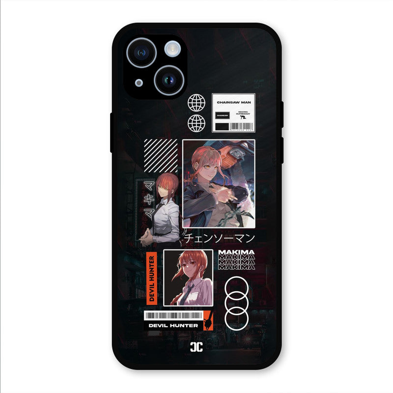 Devil Hunter Makima iPhone 14 Mobile Back Cover - Anime PrintShield Case