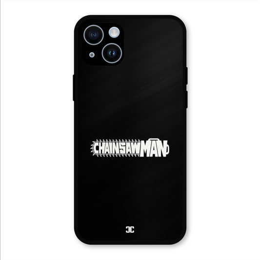 Chainsaw Logo iPhone 14 Mobile Back Cover - Anime PrintShield Case