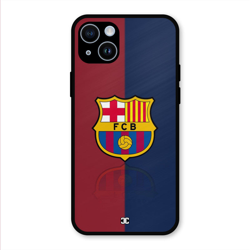 Barcelona Logo iPhone 14 Mobile Back Cover - Sports PrintShield Case