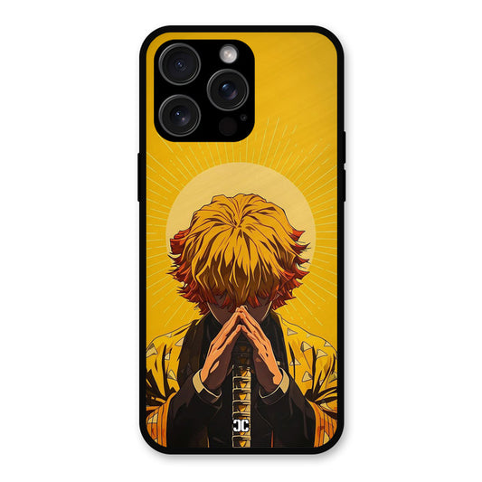 Calm Zenitsu iPhone 15 Pro max Mobile Back Cover - Anime PrintShield Case