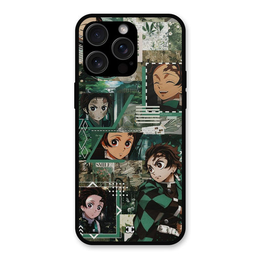 Tanjiro Thoughts iPhone 15 Pro max Mobile Back Cover - Anime PrintShield Case