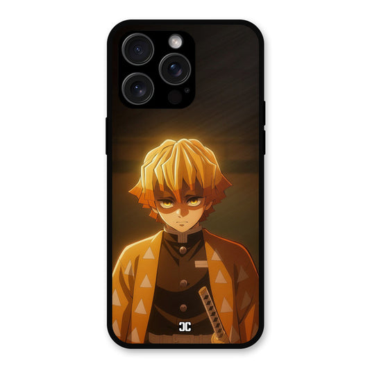 Thunderboy Zenitsu iPhone 15 Pro max Mobile Back Cover - Anime PrintShield Case