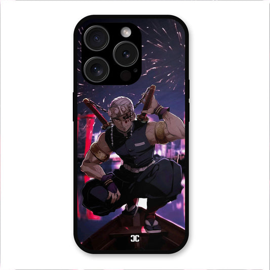 Tengen Uzui iPhone 15 Pro Mobile Back Cover - Anime PrintShield Case