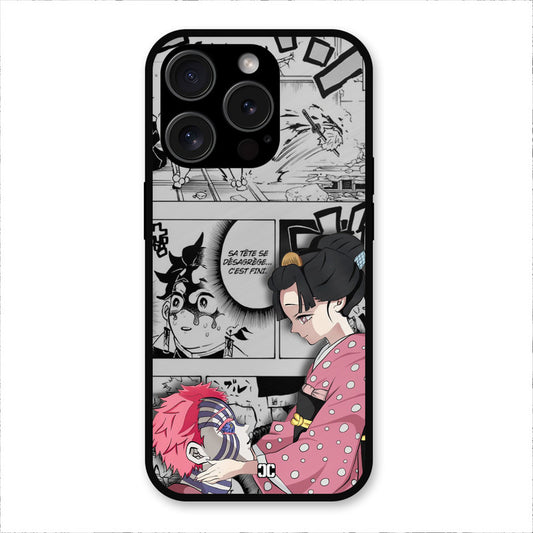 Akaza Love iPhone 15 Pro Mobile Back Cover - Anime PrintShield Case