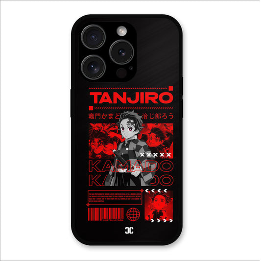 Tanjiro Kamado iPhone 15 Pro Mobile Back Cover - Anime PrintShield Case