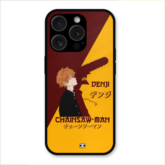 Denji Shadow iPhone 15 Pro Mobile Back Cover - Anime PrintShield Case