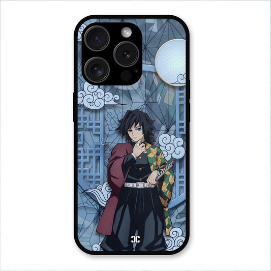 Giyu Tomioka iPhone 15 Pro Mobile Back Cover - Anime PrintShield Case