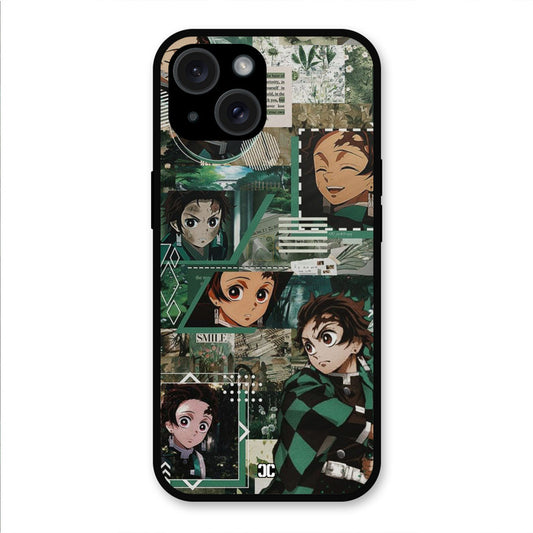 Tanjiro Thoughts iPhone 15 Mobile Back Cover - Anime PrintShield Case