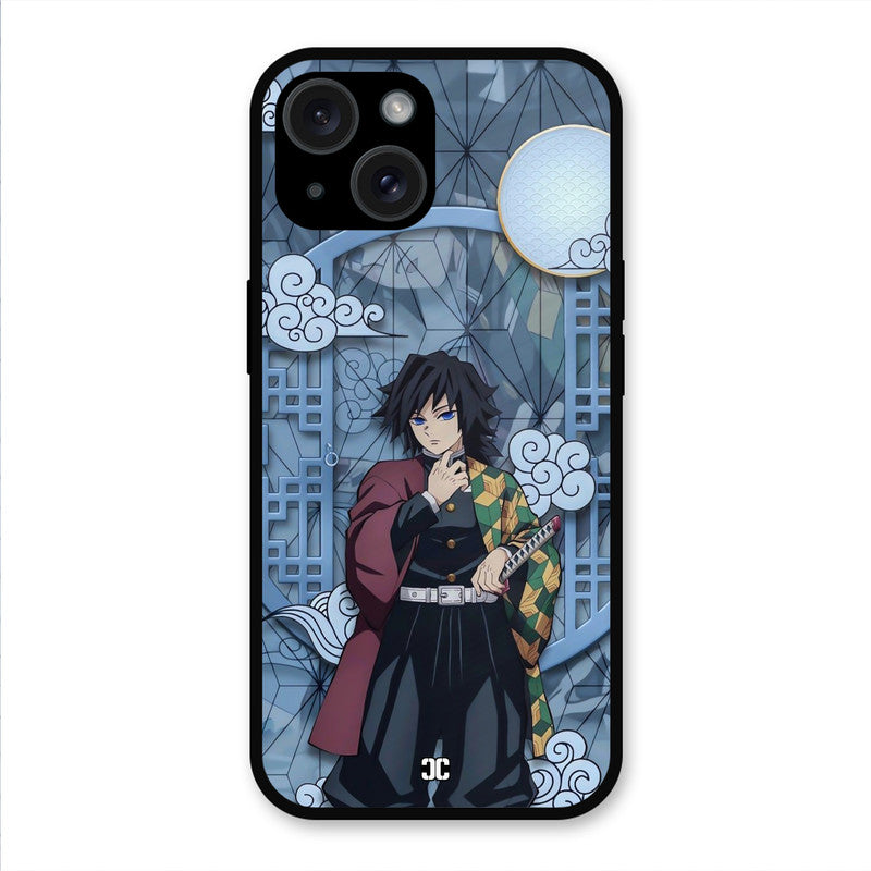 Giyu Tomioka iPhone 15 Mobile Back Cover - Anime PrintShield Case