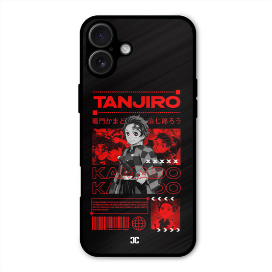 Tanjiro Kamado iPhone 16 Plus Mobile Back Cover - Anime PrintShield Case