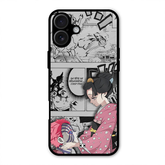 Akaza Love iPhone 16 Plus Mobile Back Cover - Anime PrintShield Case