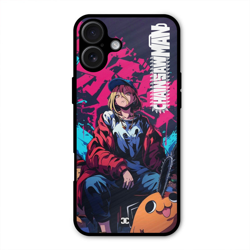 Puchita with Power iPhone 16 Plus Mobile Back Cover - Anime PrintShield Case