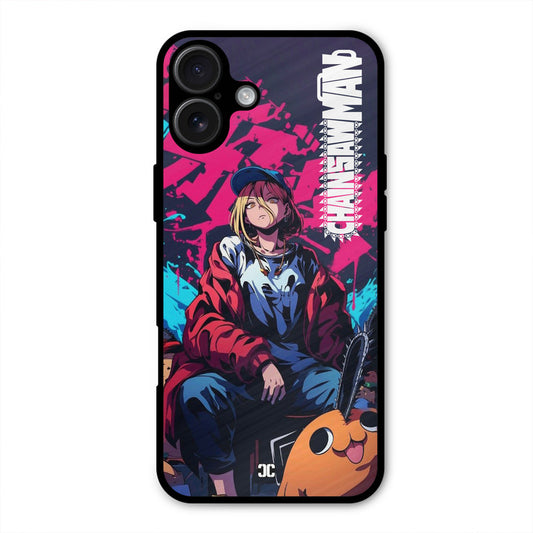 Puchita with Power iPhone 16 Plus Mobile Back Cover - Anime PrintShield Case