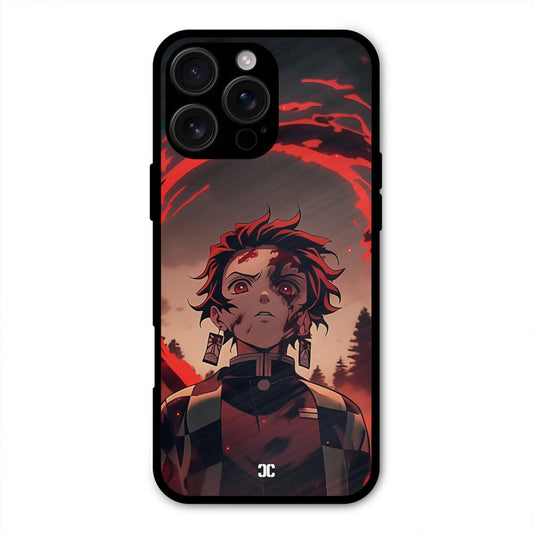 Raging Tanjiro iPhone 16 Pro Max Mobile Back Cover - Anime PrintShield Case