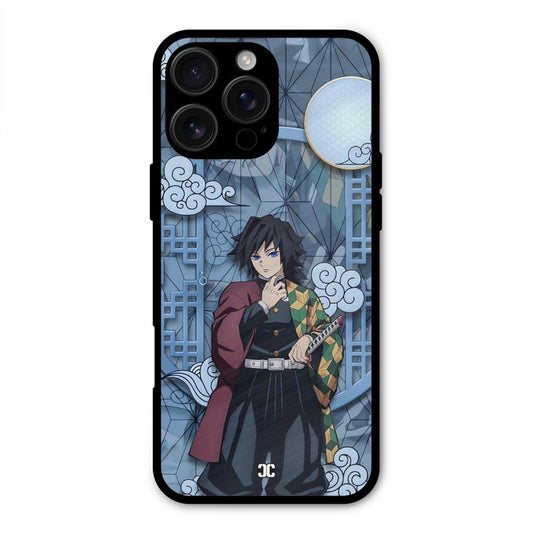 Giyu Tomioka iPhone 16 Pro Max Mobile Back Cover - Anime PrintShield Case