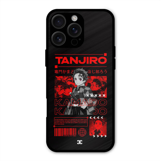 Tanjiro Kamado iPhone 16 Pro Max Mobile Back Cover - Anime PrintShield Case
