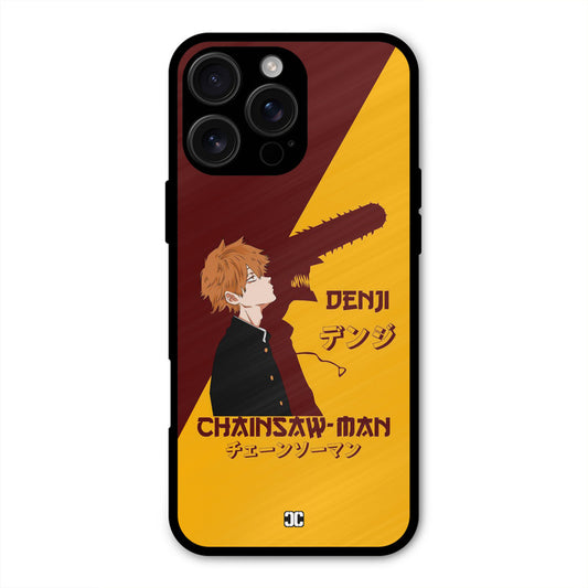 Denji Shadow iPhone 16 Pro Max Mobile Back Cover - Anime PrintShield Case