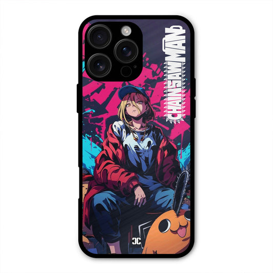 Puchita with Power iPhone 16 Pro Max Mobile Back Cover - Anime PrintShield Case