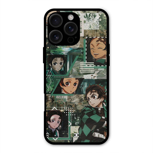 Tanjiro Thoughts iPhone 16 Pro Max Mobile Back Cover - Anime PrintShield Case