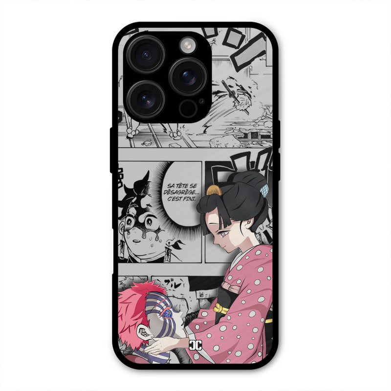 Akaza Love iPhone 16 Pro Mobile Back Cover - Anime PrintShield Case