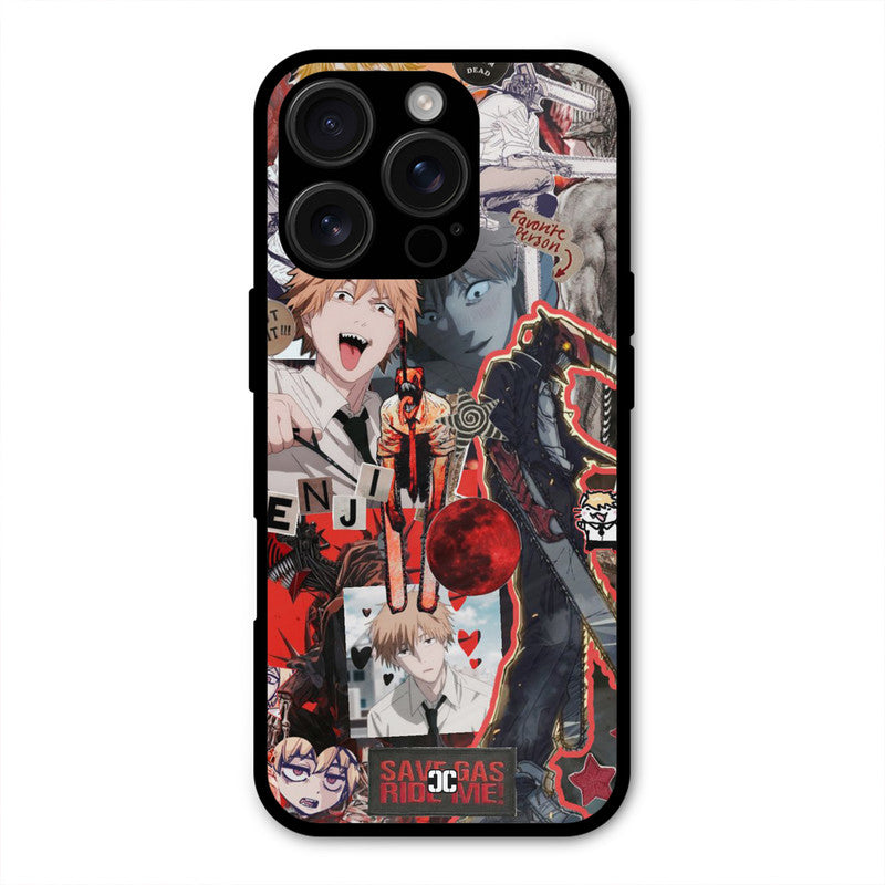 Denji Thoughts iPhone 16 Pro Mobile Back Cover - Anime PrintShield Case