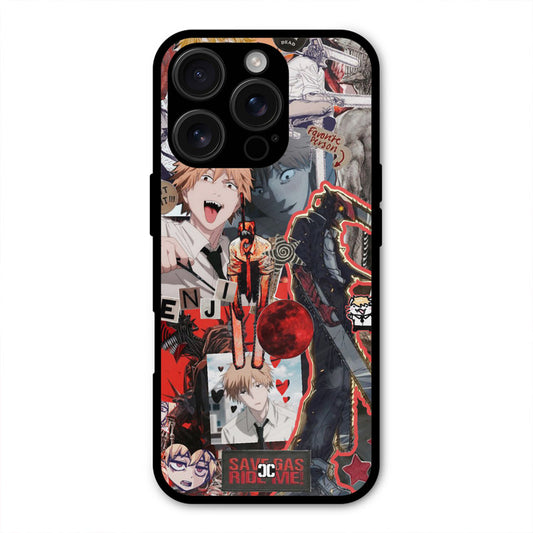 Denji Thoughts iPhone 16 Pro Mobile Back Cover - Anime PrintShield Case