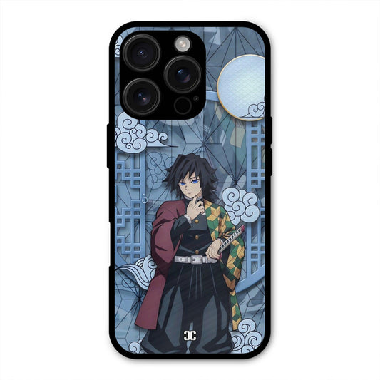 Giyu Tomioka iPhone 16 Pro Mobile Back Cover - Anime PrintShield Case