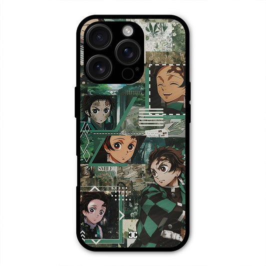 Tanjiro Thoughts iPhone 16 Pro Mobile Back Cover - Anime PrintShield Case