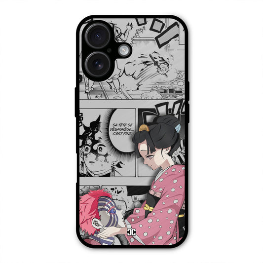 Akaza Love iPhone 16 Mobile Back Cover - Anime PrintShield Case