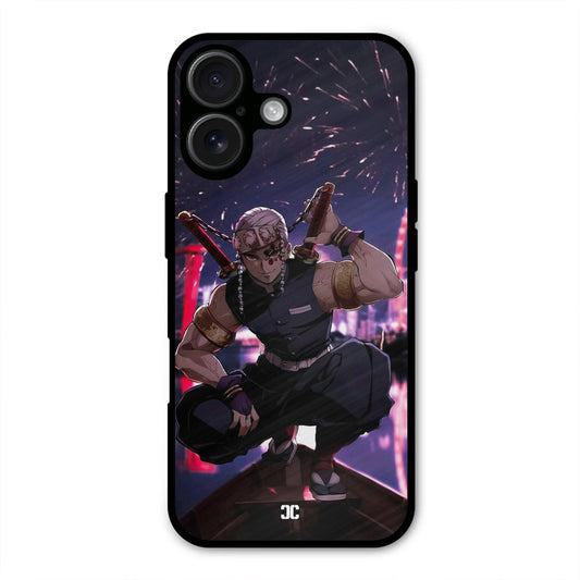 Tengen Uzui iPhone 16 Mobile Back Cover - Anime PrintShield Case
