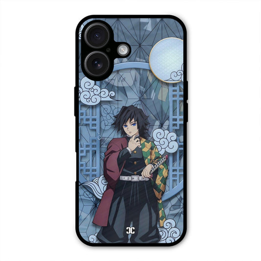 Giyu Tomioka iPhone 16 Mobile Back Cover - Anime PrintShield Case