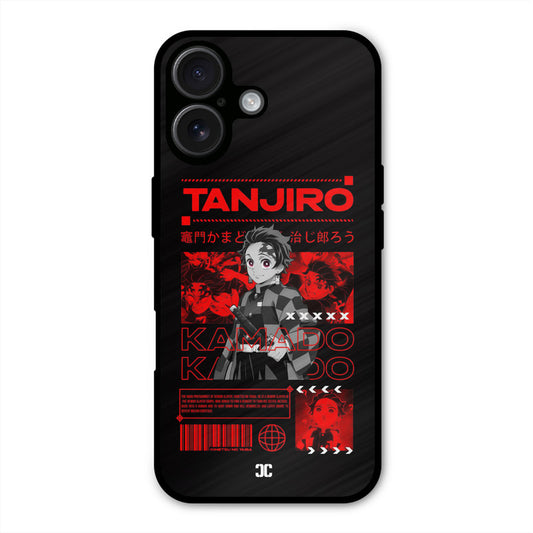 Tanjiro Kamado iPhone 16 Mobile Back Cover - Anime PrintShield Case