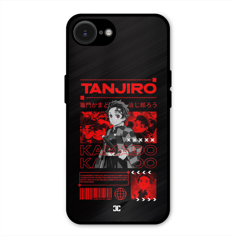 Tanjiro Kamado iPhone 16e Mobile Back Cover - Anime PrintShield Case