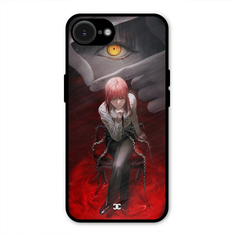 Makima Chains iPhone 16e Mobile Back Cover - Anime PrintShield Case