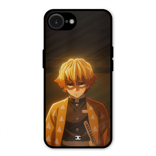 Thunderboy Zenitsu iPhone 16e Mobile Back Cover - Anime PrintShield Case