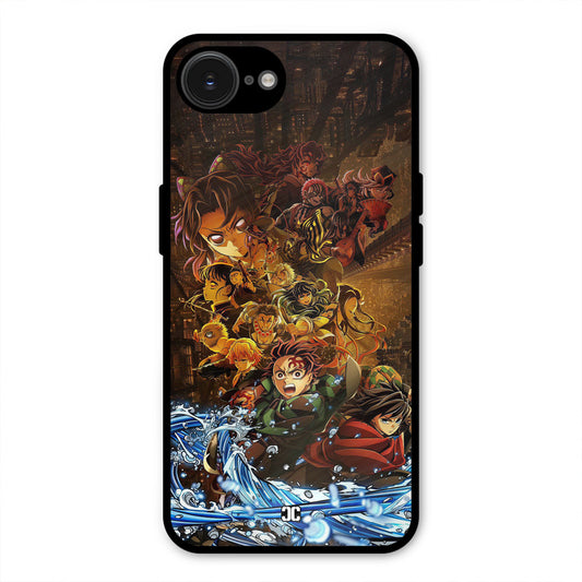 Demon Slayers iPhone 16e Mobile Back Cover - Anime PrintShield Case