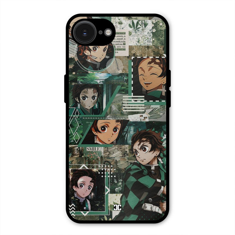 Tanjiro Thoughts iPhone 16e Mobile Back Cover - Anime PrintShield Case